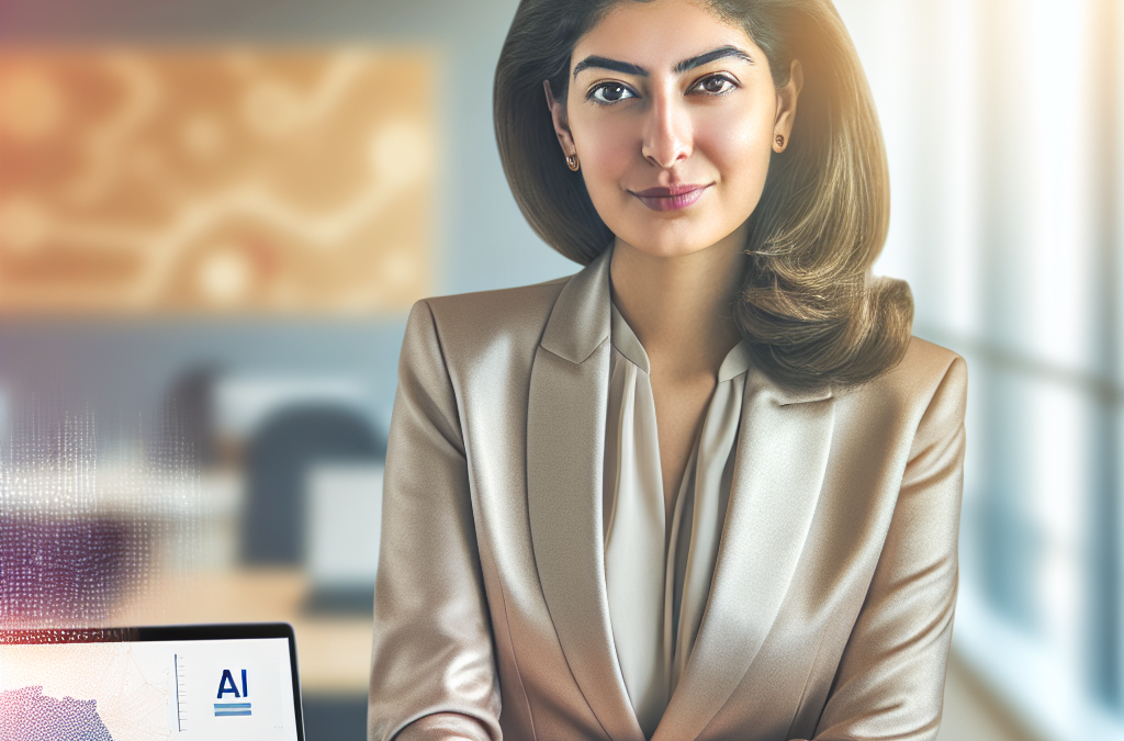 Business leader in a modern office setting representing AI and education initiatives in Northern Virginia